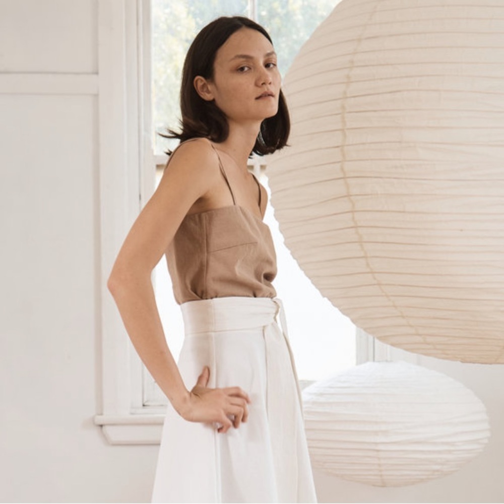 St. Agni square neck top tank xs NWT